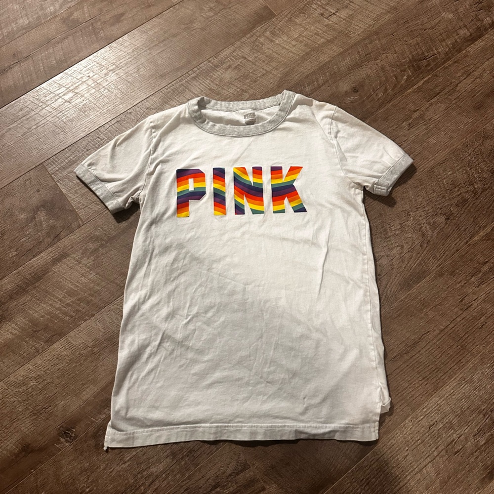 PINK Victoria's Secret White Tee